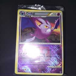 Pokemon Crobat 14/95 League Promo Crosshatch x40 Holo Sealed