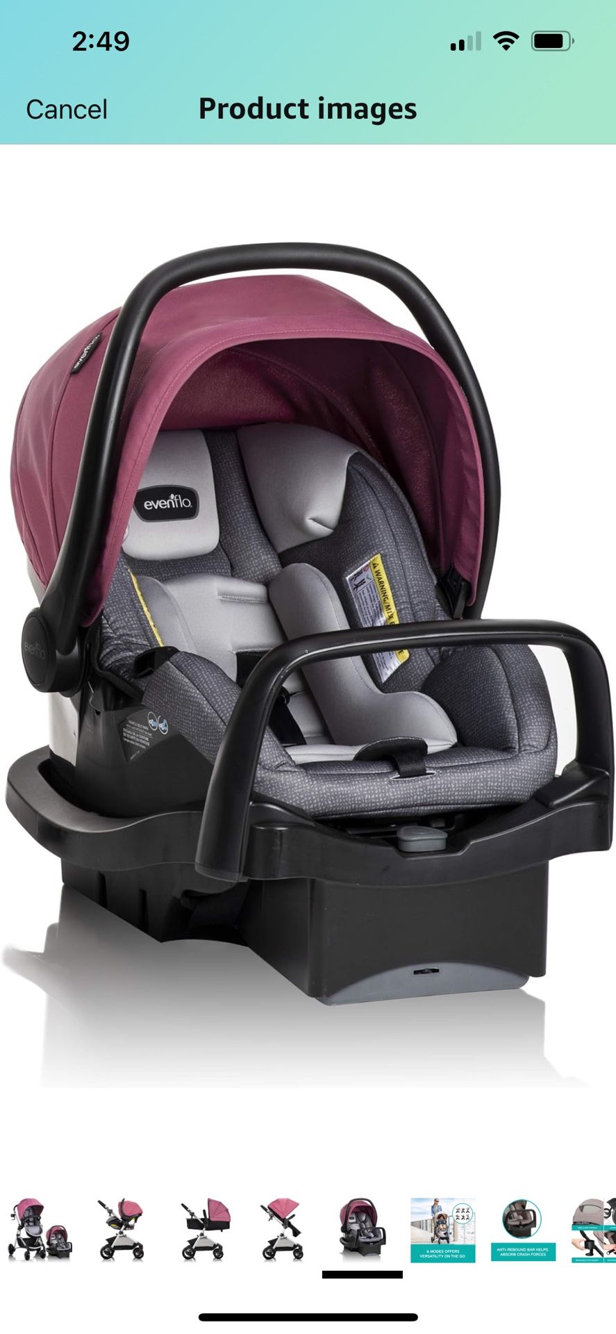 Evenflo Travel System