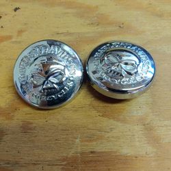 Willie G Skull Harley-Davidson Hand Grip In Covers