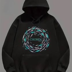 The Chosen,  Black Hoodie, Size XL