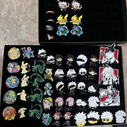 New Pins and Rings for sale 