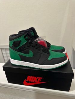 Jordan 1 Retro High Pine Green Black