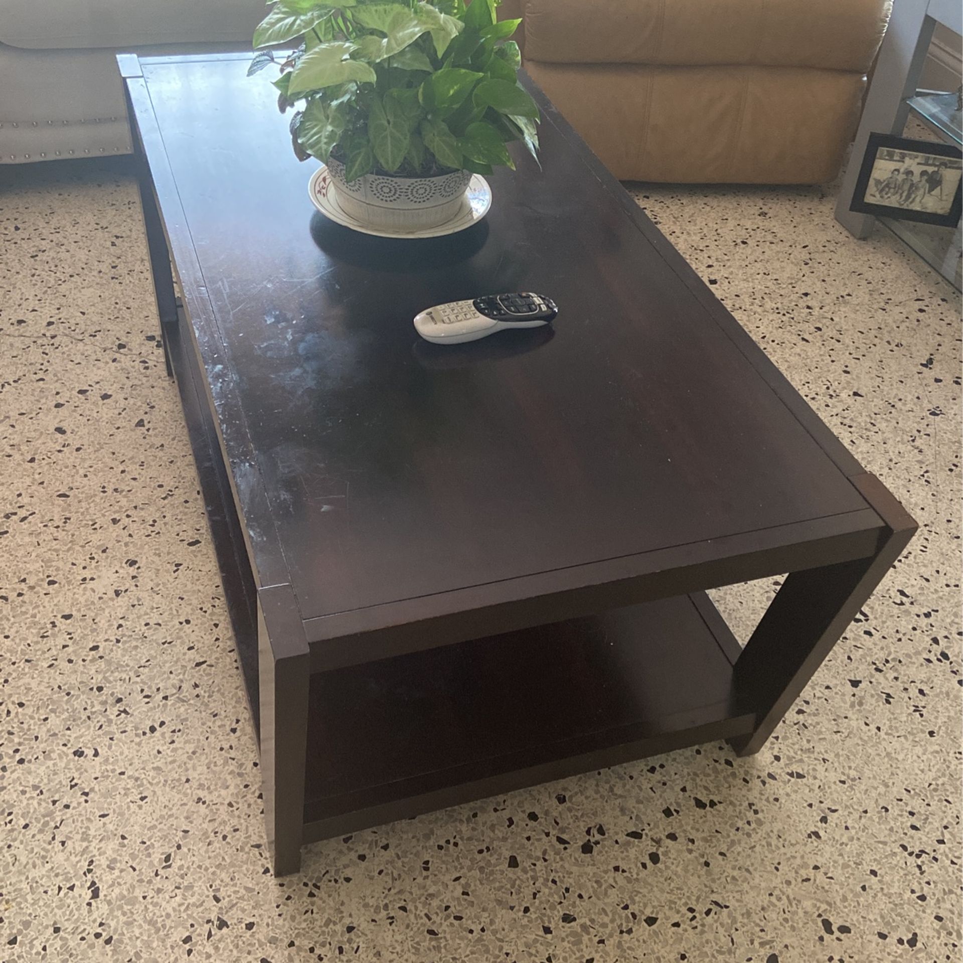 Wood Living Room Table