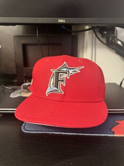 Florida Marlins Fitted Hat Size 7 New Era