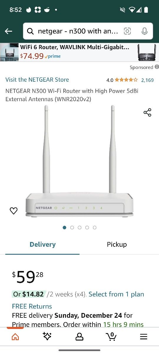 Netgear N300 Router 