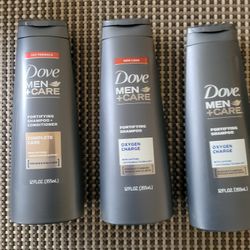 DOVE MEN CARE SHAMPOO + CONDITIONER AND 2 SHAMPOOS