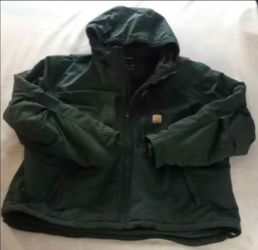 Carhartt Hooded Zip-Up Jacket size 2xl mens