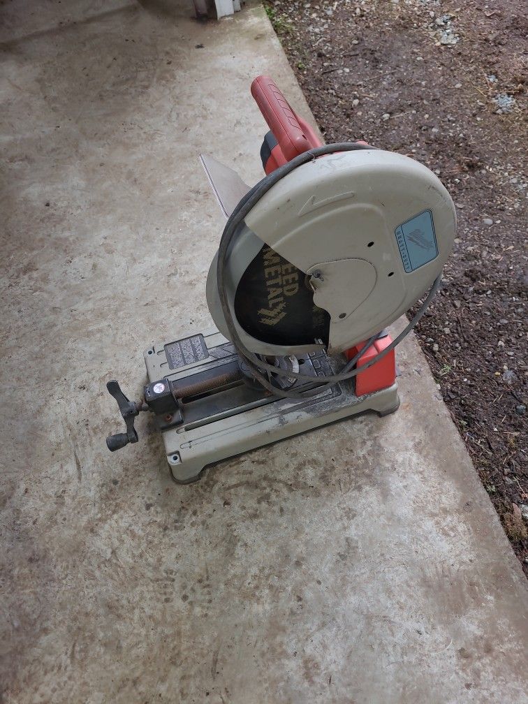 Milwaukee 14" Dry Cut Saw Heavy Duty Machine