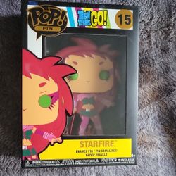 Funko Pop Pin Starfire