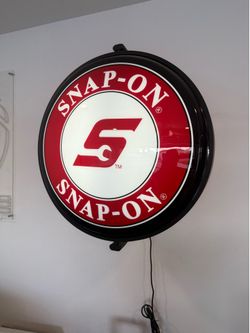 Snap On Rotating Sign