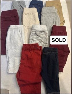 Baby boy 0-3 month pants bottoms lot bundle