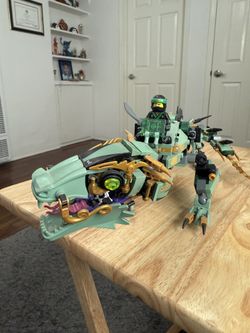 Green Ninja Mech Dragon