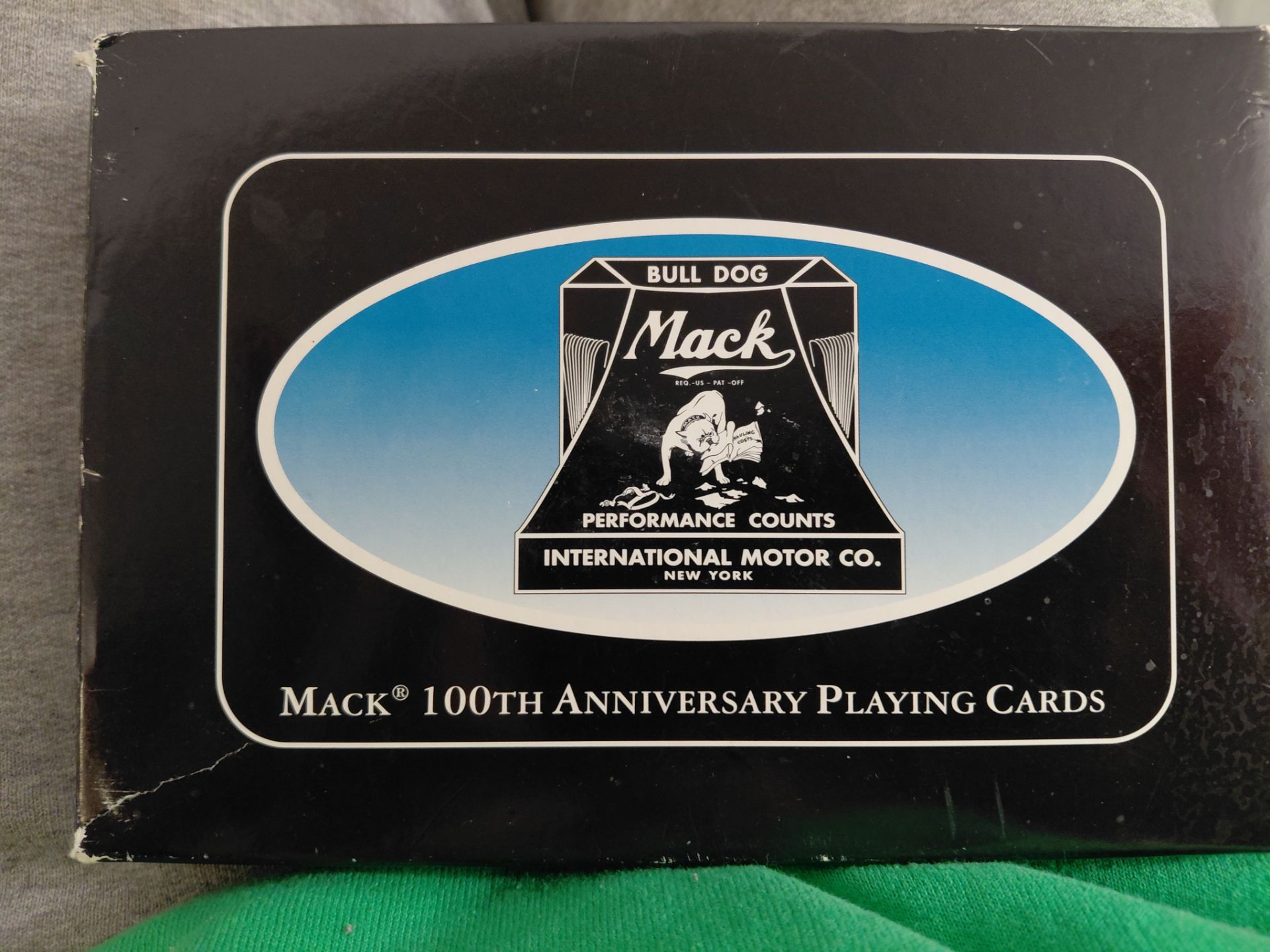 Mack Trucks playing cards