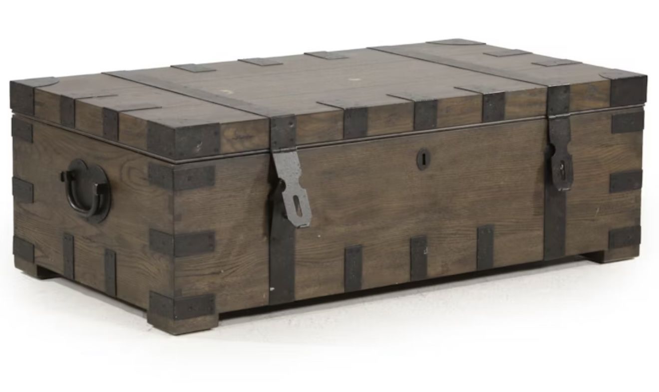 Frustration, Hardware, Heirloom Trunk Coffee Table