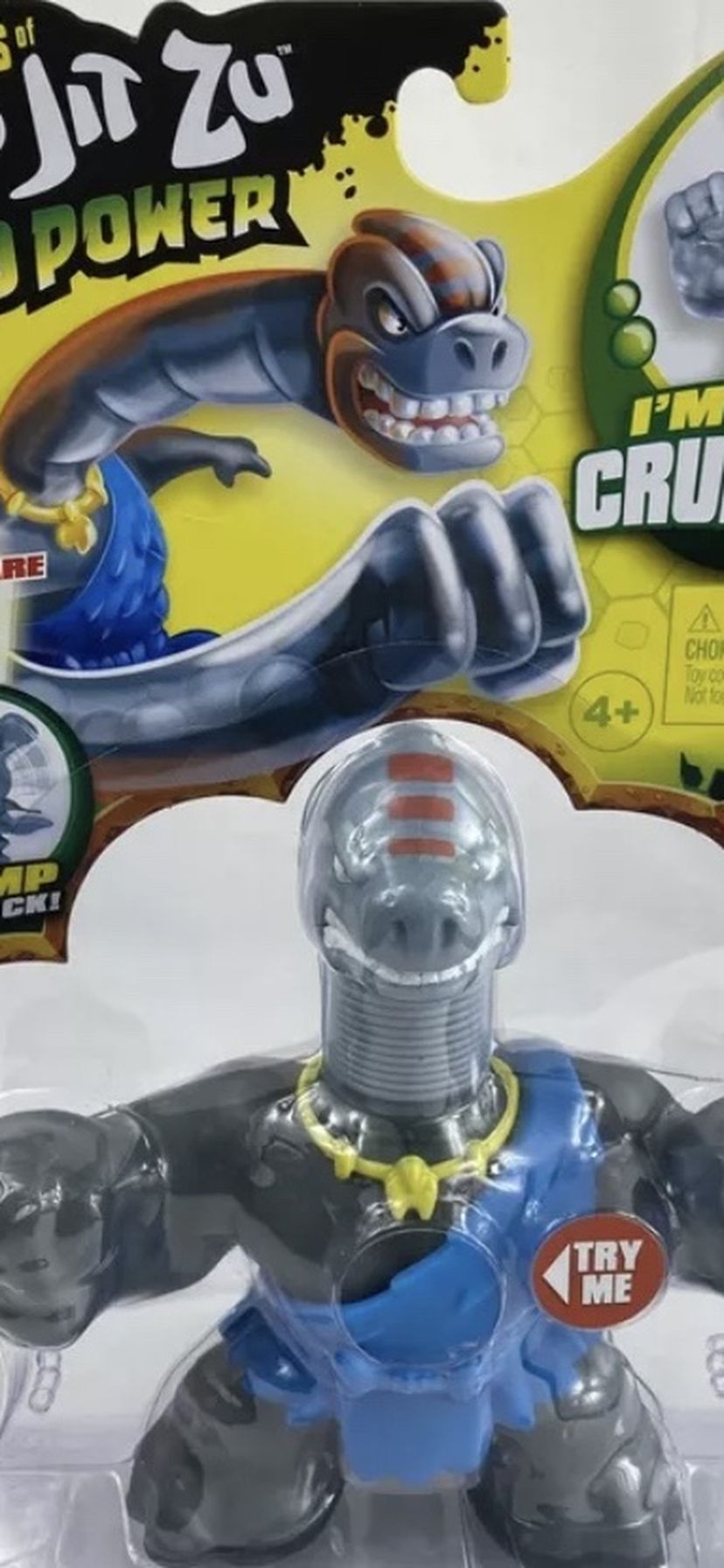 Heroes of Goo Jit Zu Dino Power Ultra Rare Braxor Hero Pack New Chomp Action