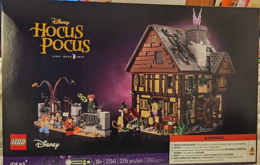 LEGO Ideas Disney Hocus Pocus: The Sanderson Sisters' Cottage