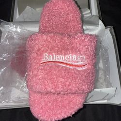 Balenciaga Slides Sz 7 Wmns EU38