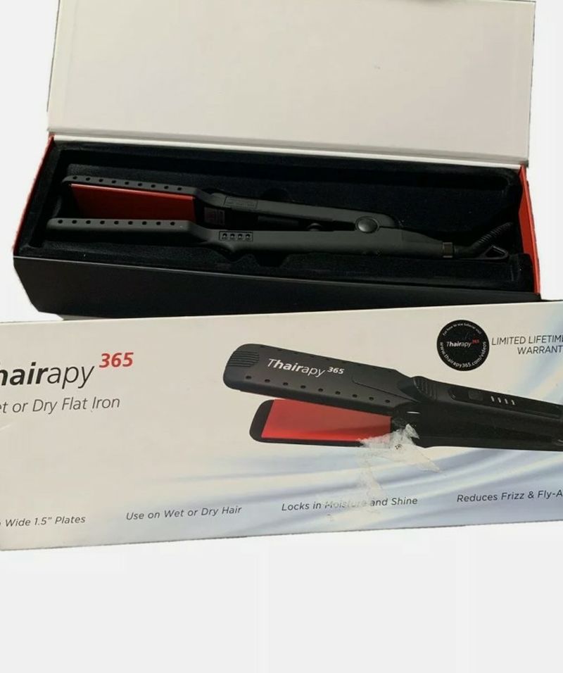 💥 Thairapy365 Wet or Dry Straightening Iron