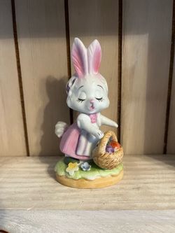 Cute Easter bunny girl