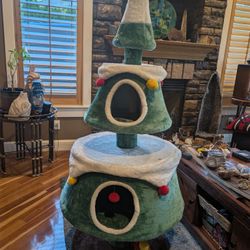 Christmas Tree Cat Tree