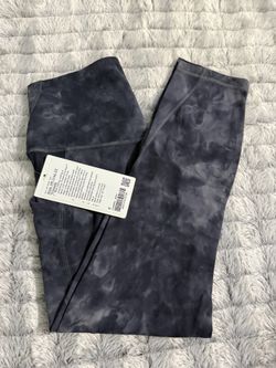 Lululemon Align High Rise Crop with Pockets 23" *Diamond Dye Size 8 NWT