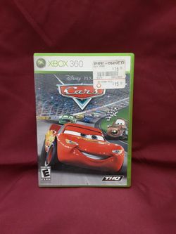 Disney Pixar Cars XBOX 360 Video Game