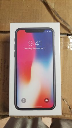 Brand new never opened iPhone X !!No Credit Needed Financing available!!
