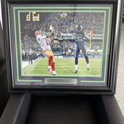 Seahawk - Richard Sherman Framed & Signed With COA!