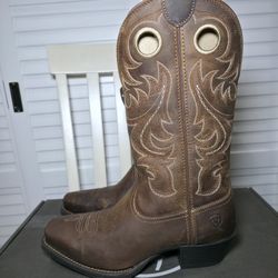 Ariat Sport Western Performance Boots Square Toe 10017365 Men's Size 11 EE