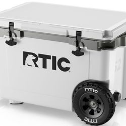 RTIC 52 QT Ultra-Light Wheeled Hard-Sided Ice Chest Cooler