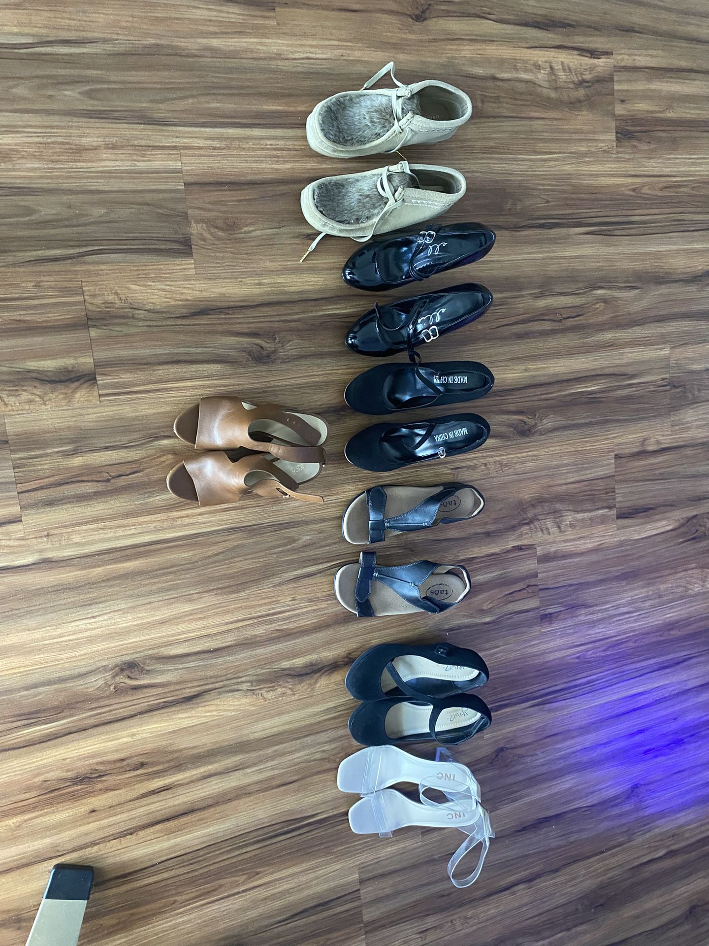 Woman’s Shoes Heels Brand New Lot Sizes 7.5-8