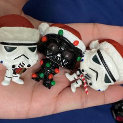 Star Wars Doorables Funko Pop Darth Vader &  Stormtroopers 