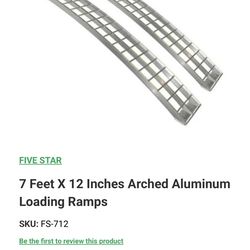 Aluminum loading ramps!
