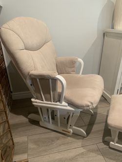 Baby Rocking Chair With Footrest