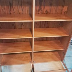 Beautiful walnut China cabinet