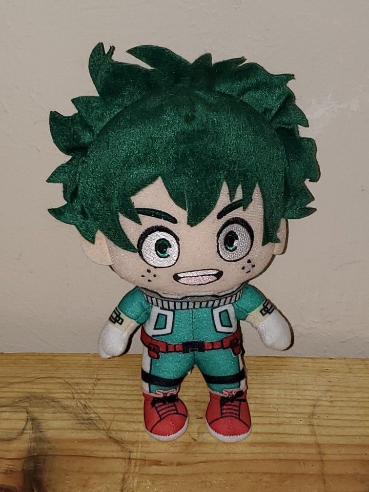 My Hero Acadamia Izuku Midoriya 8 Inch Plush! Super Clean!