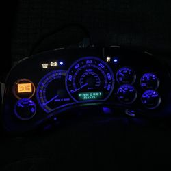 Escalade Gauge Cluster 