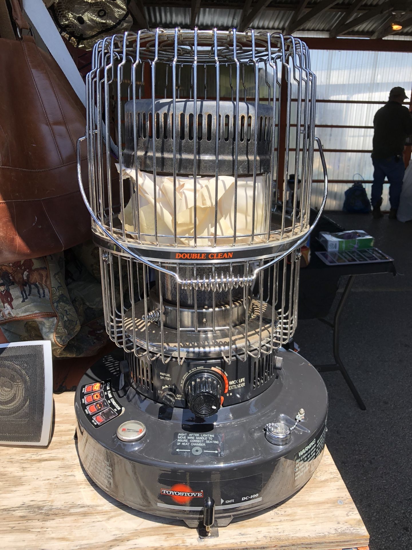 Toyostove Double Clean DC-100 Kerosene Heater for Sale in Schertz, TX -  OfferUp