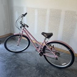 Huffy Sienna 27.5” pink bike