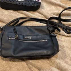 Small Shoulder Rossetti Leather Purse
