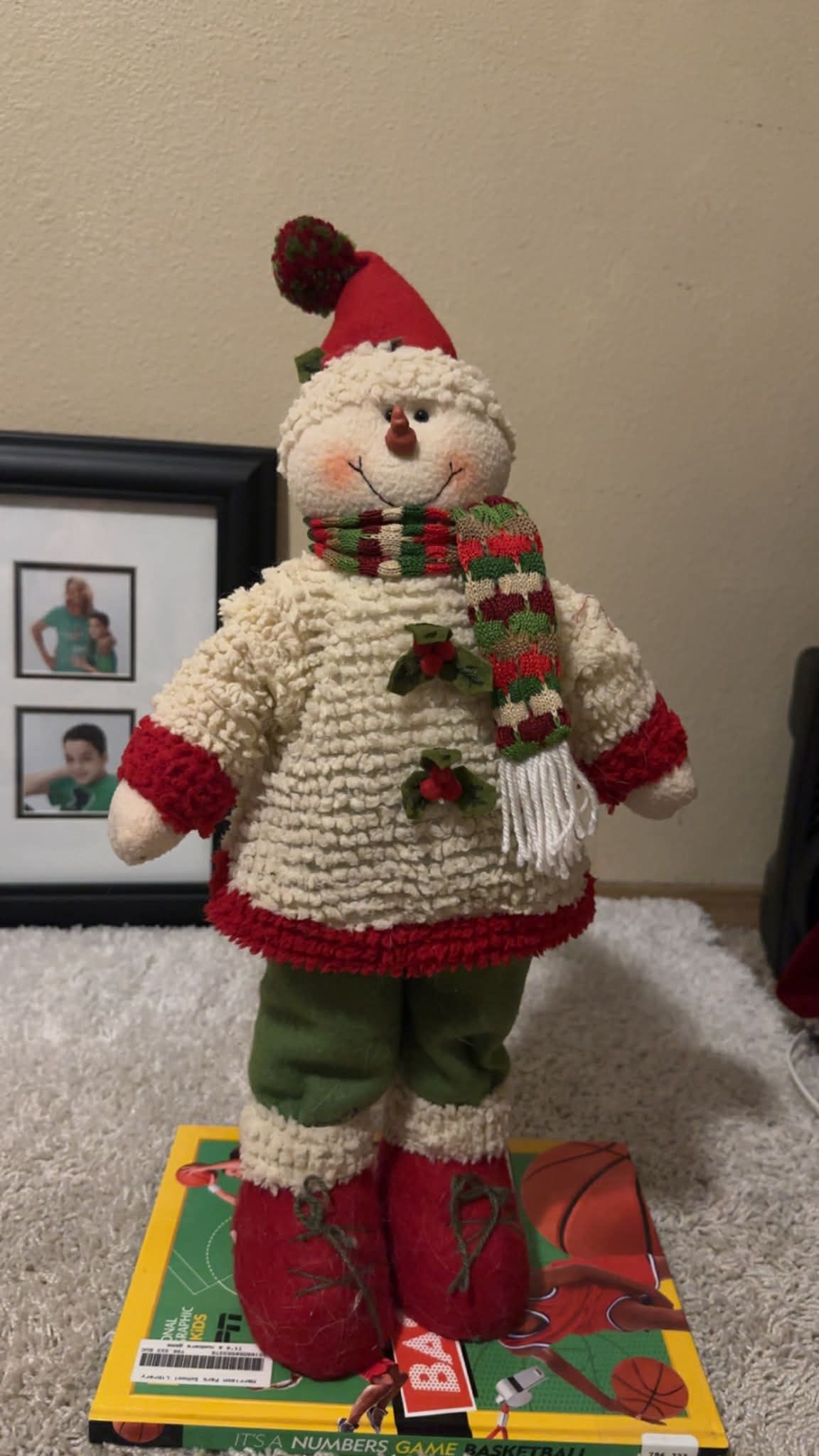 Tall Christmas Snowman