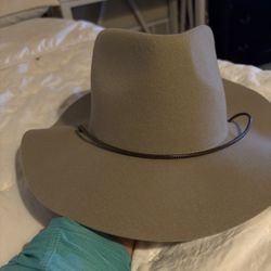 28° eastern Scout Western Hat Large/XL 60 cm 100% Australian Wool Tan