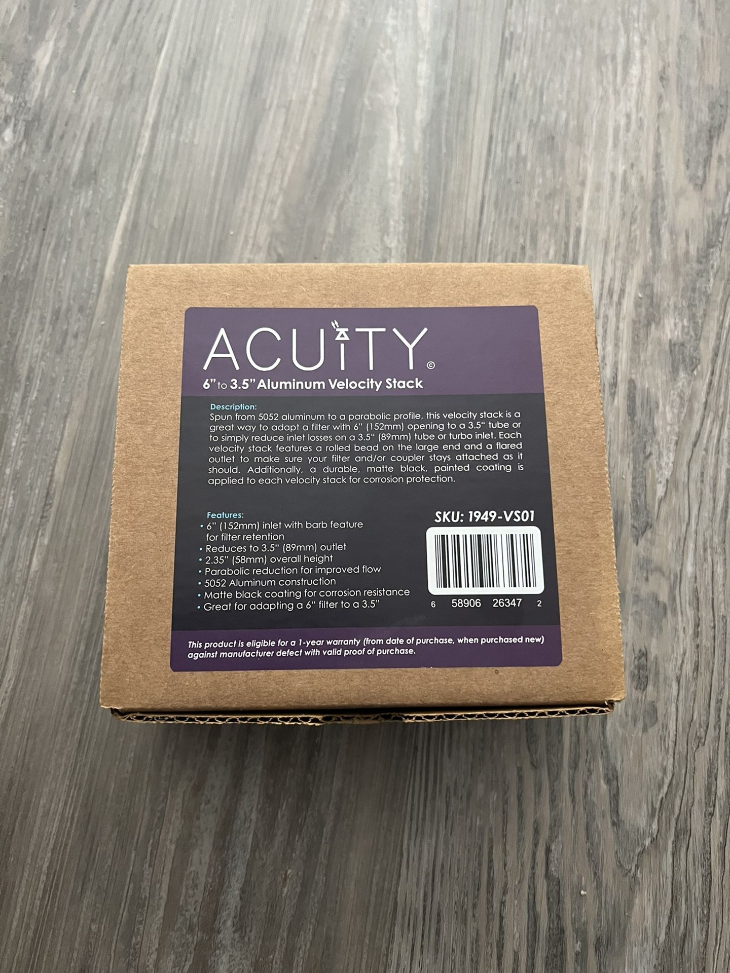 Acuity Velocity Stack