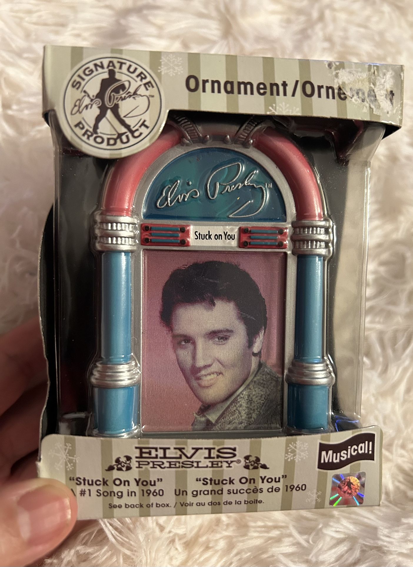 Elvis Jukebox Christmas Ornament