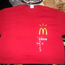 Travis Scott McDonald’s T Shirt 