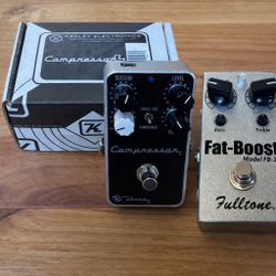 Keeley Compressor + Fulltone Fat Boost – Boutique Tone Essentials Bundle
