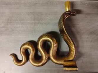 Snake Candle Holder
