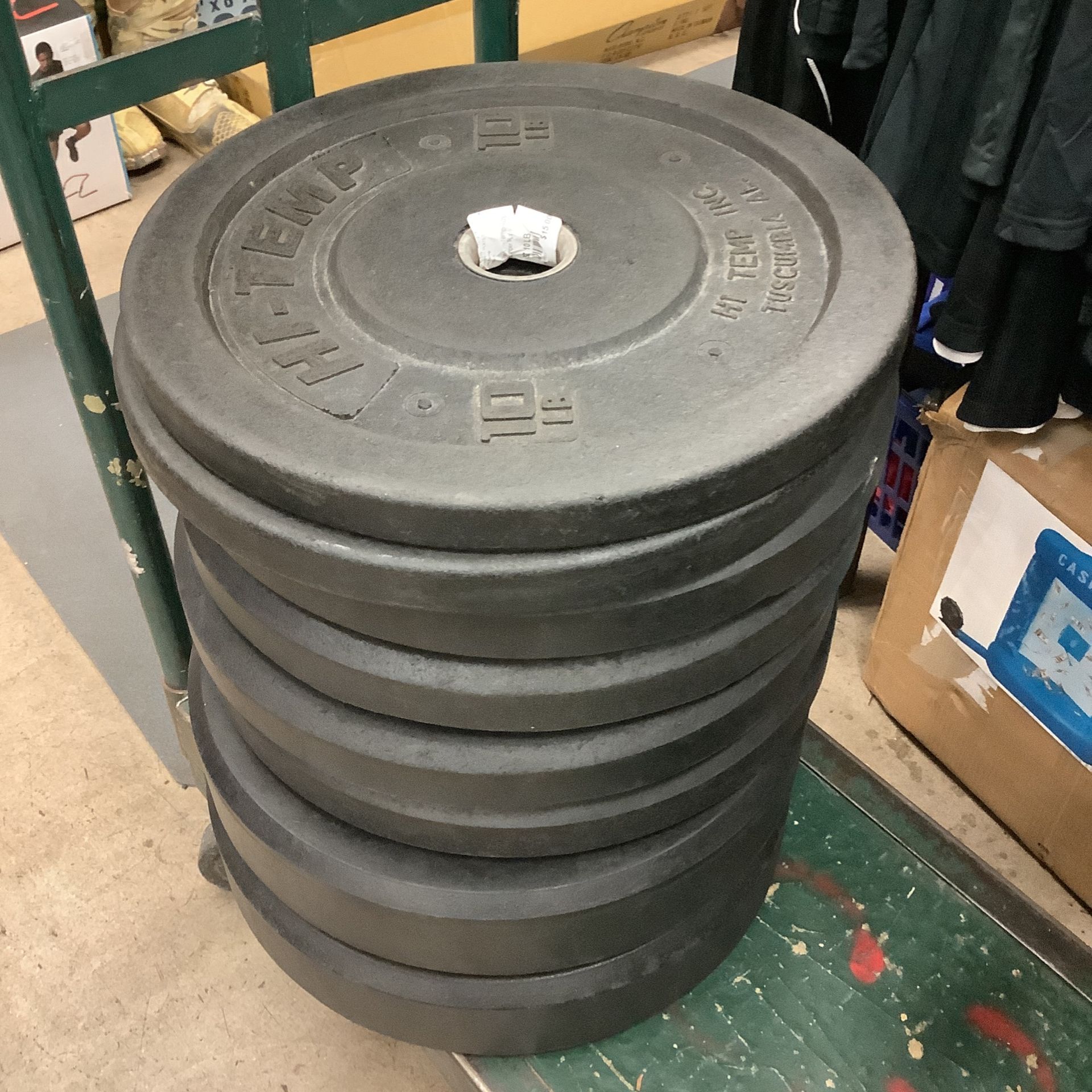 Used Bumper Plates 1.50 Per Pound for Sale in Phoenix, AZ OfferUp