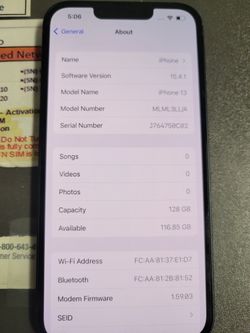 iphone 13 128gigs