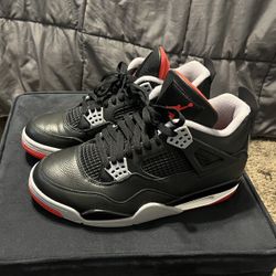 Air Jordan Retro 4 - Bred Reimagined